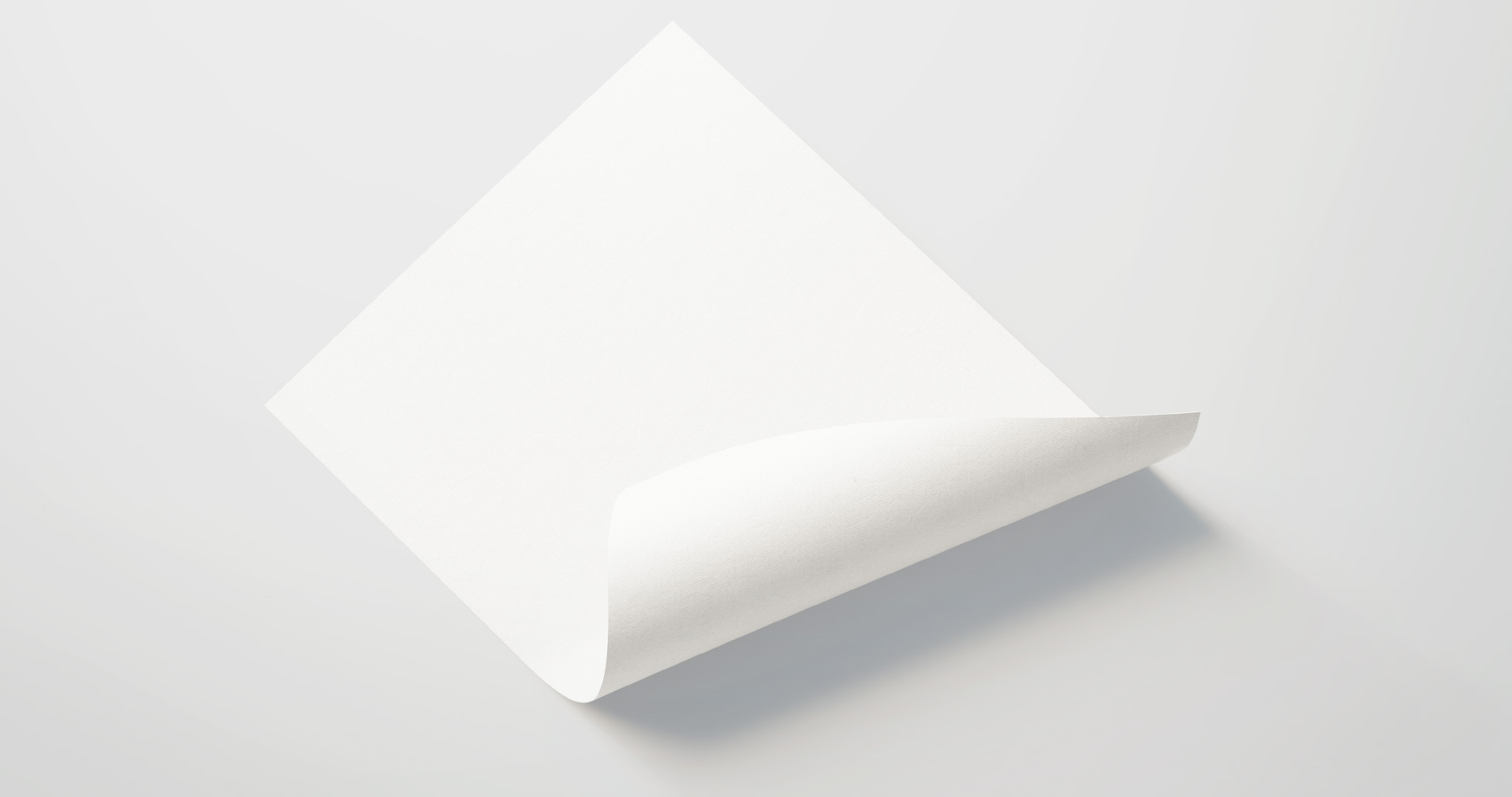 弯曲A4纸质品牌模型PSD模板Paper Branding