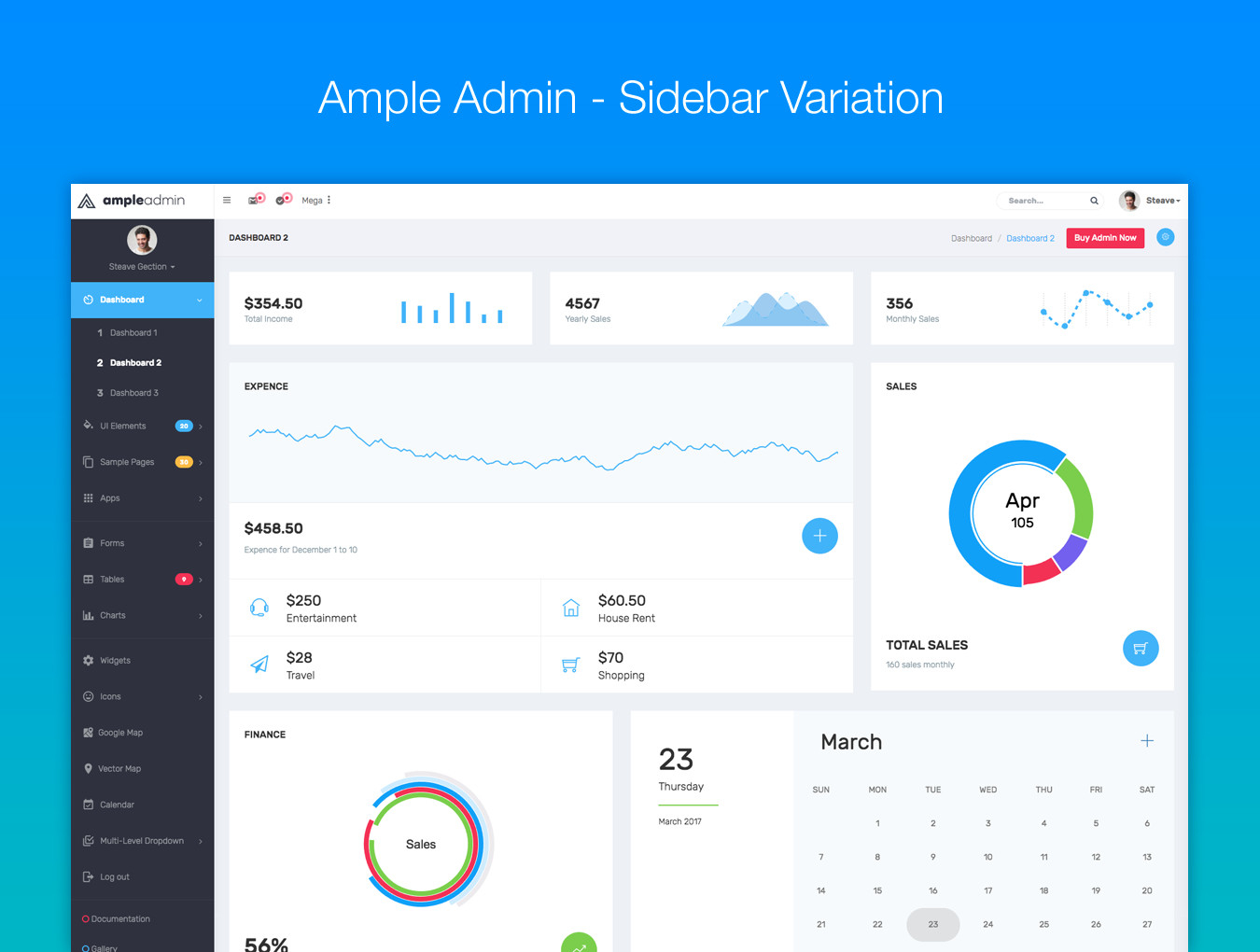 Ample Admin Template