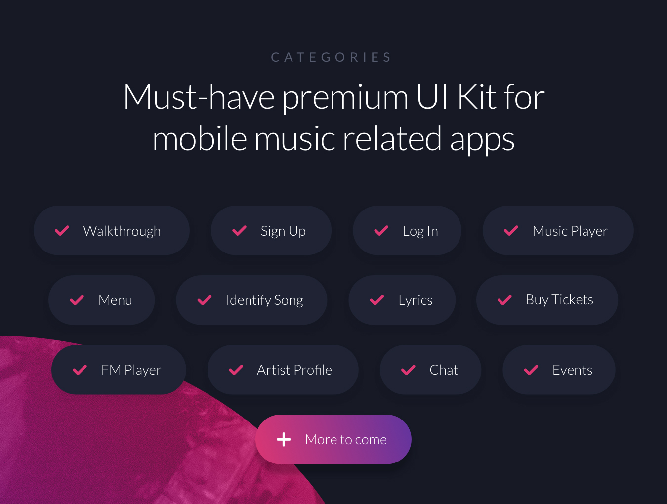 Music UI iOS Kit