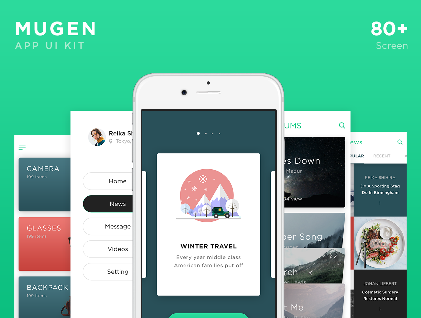 Mugen iOS UI Kit