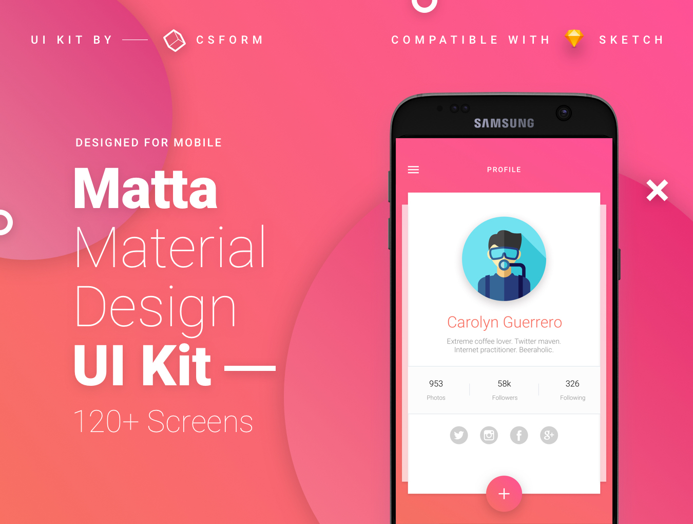 Matta Material UI Kit