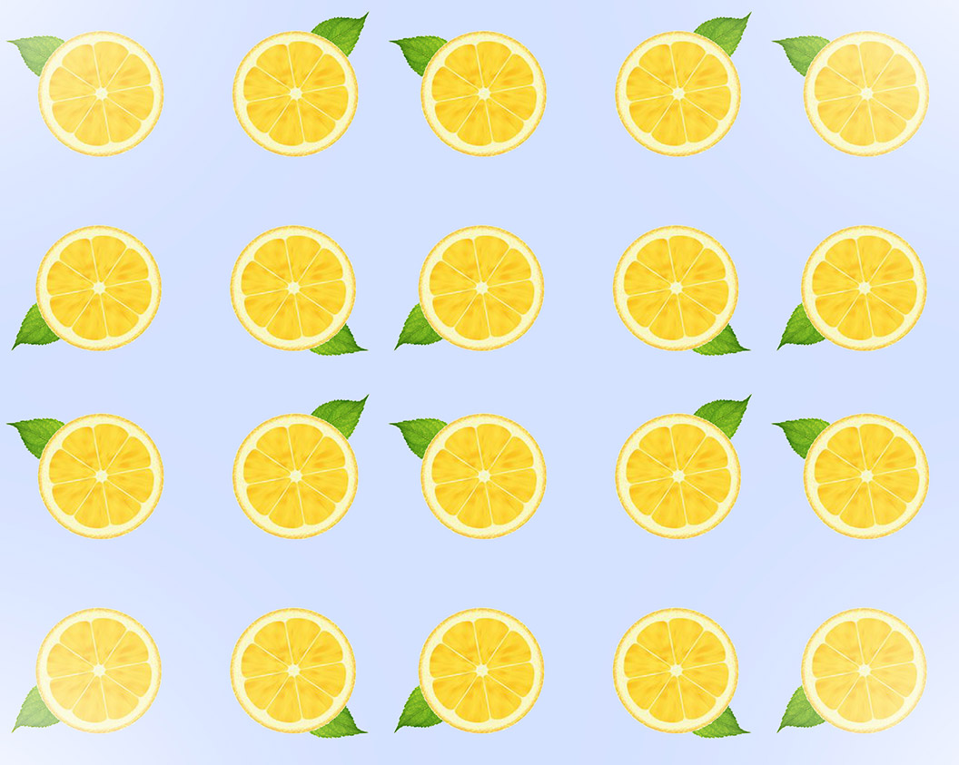 一款柠檬图案设计素材Lemon Pattern