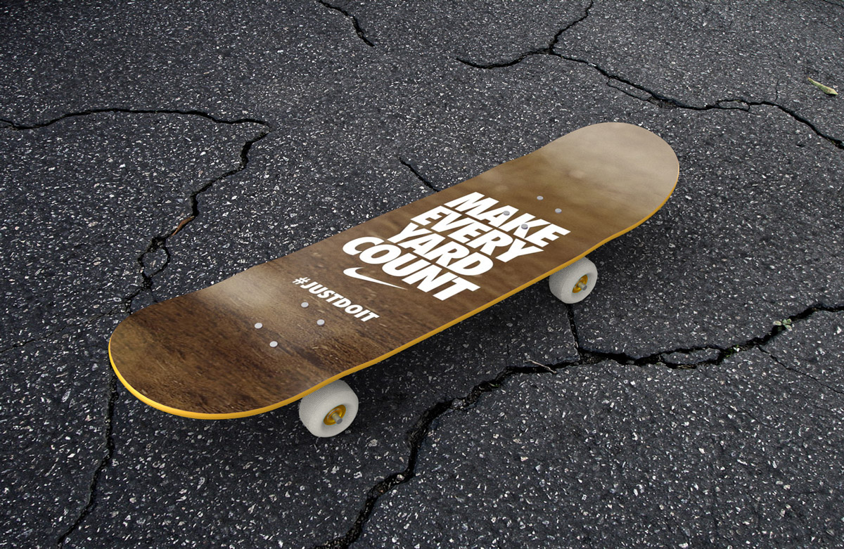 Skateboard Mockup 滑板贴纸设计贴图