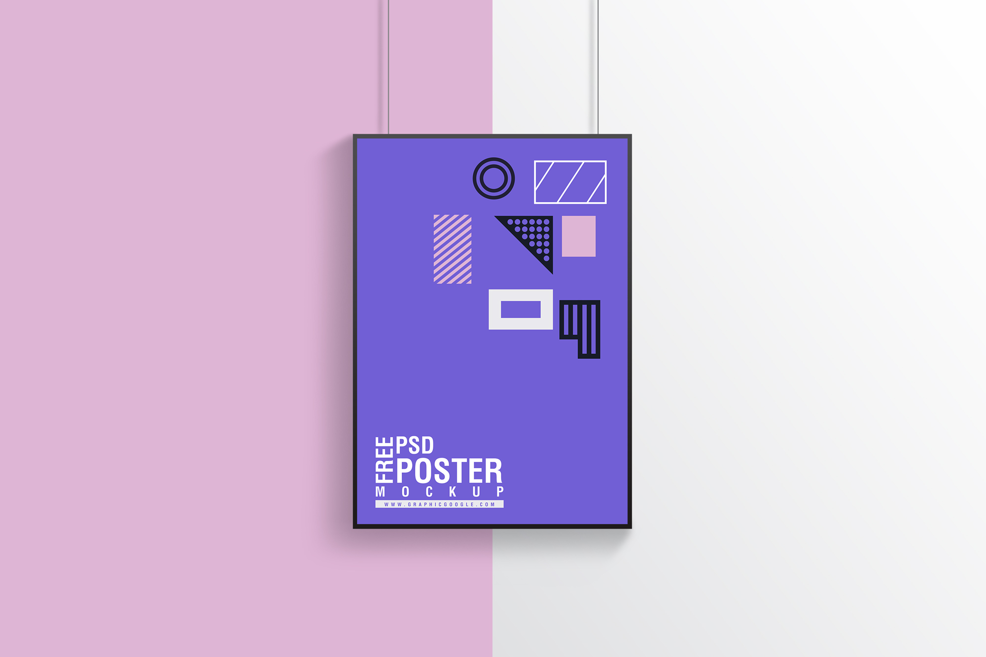 海报效果图PSD模板PSD Poster Mockup