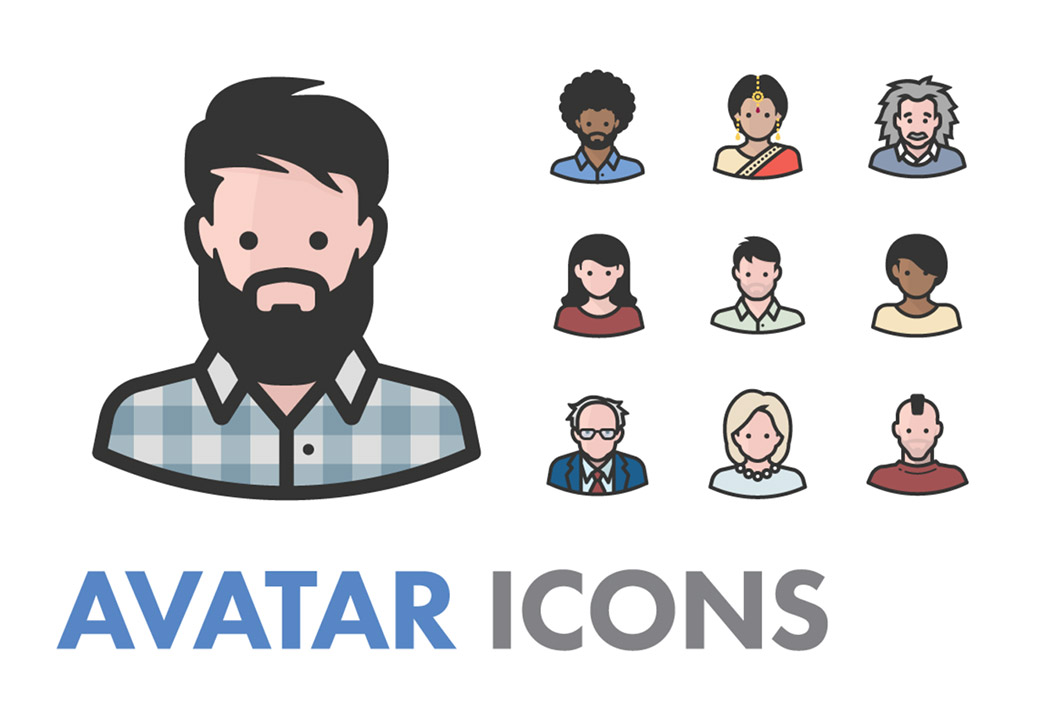 44 Avatar Icons