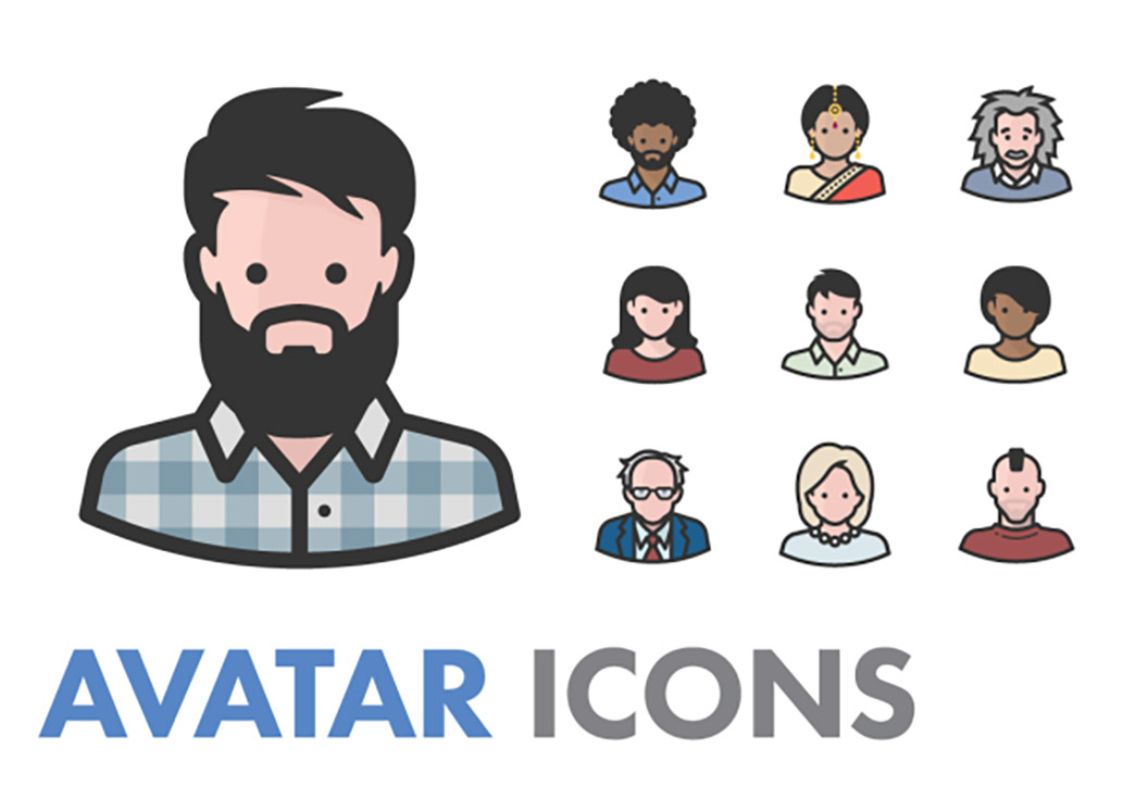 44 Avatar Icons