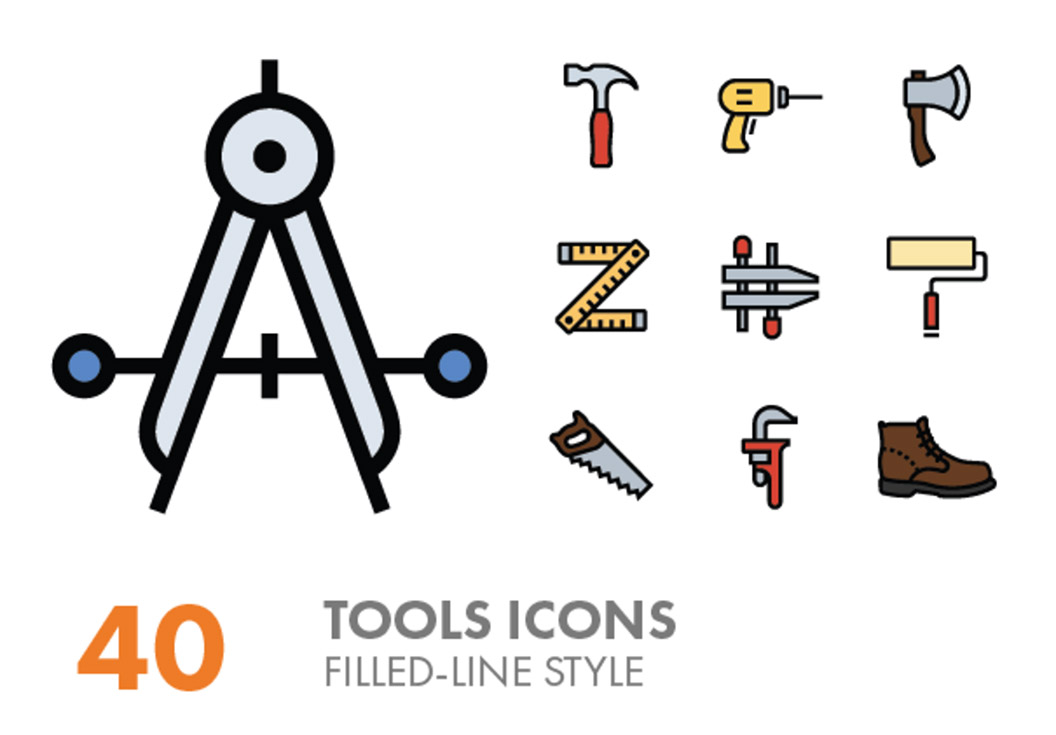 160 Tools Icons