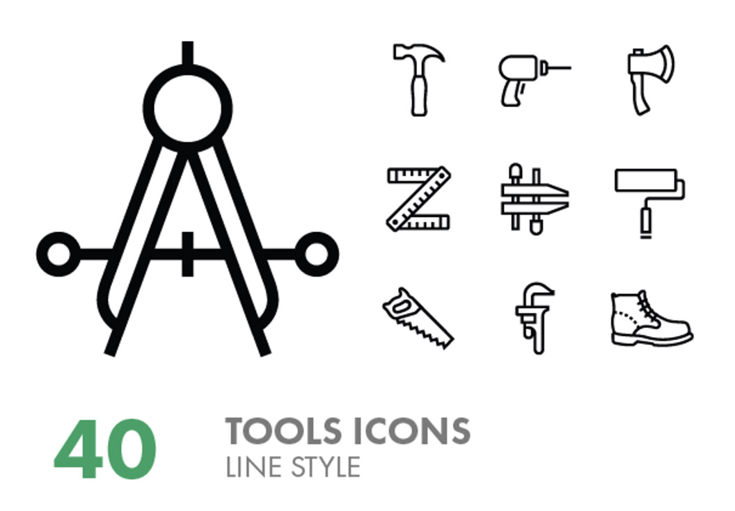 160 Tools Icons