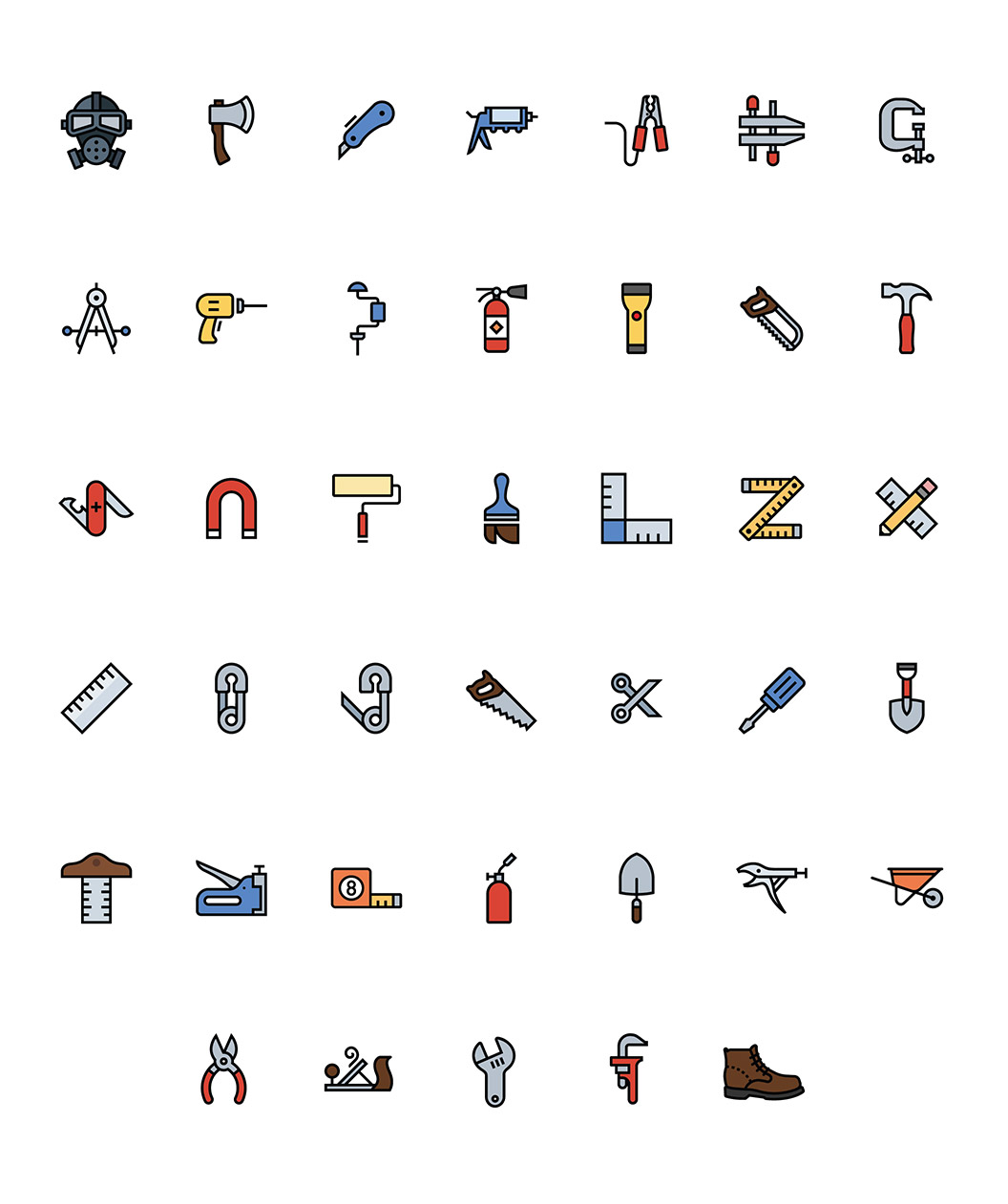 160 Tools Icons