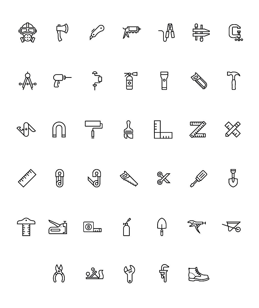 160 Tools Icons