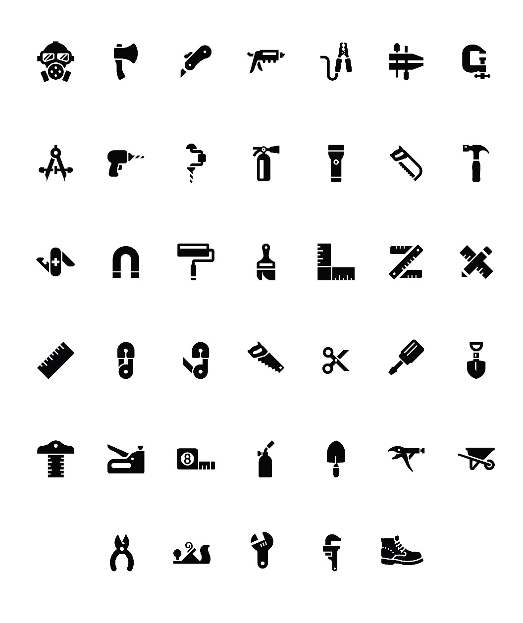 160 Tools Icons