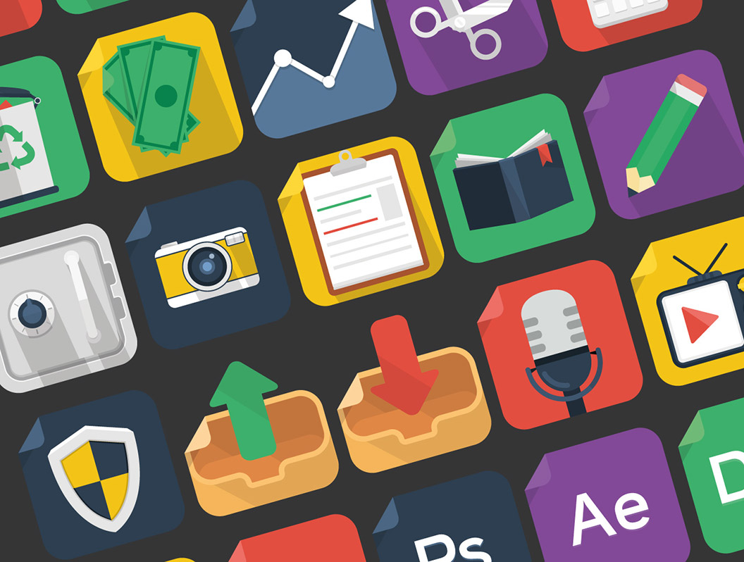 170 Square icons