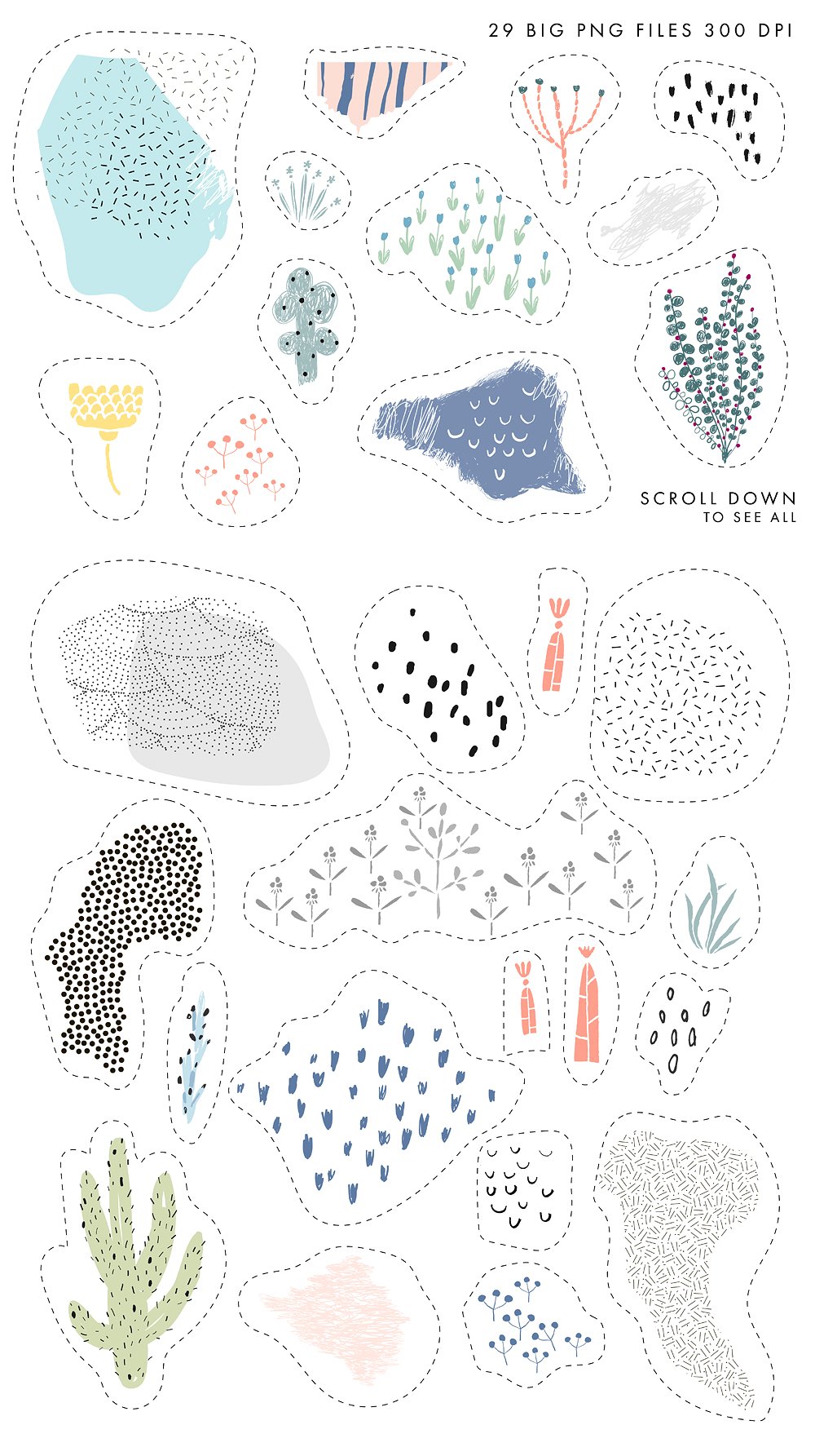 Vector Plants and Textures #15