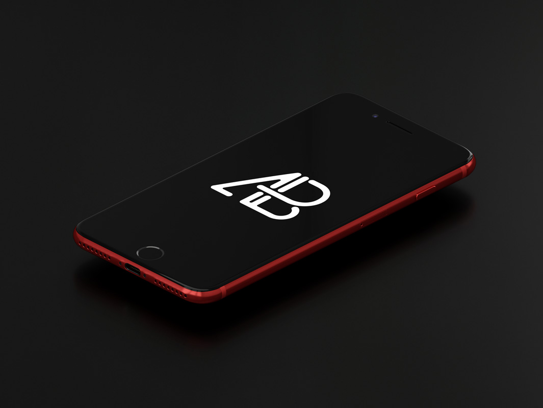 iPhone 7 Plus贴图样机PSD模板Product
