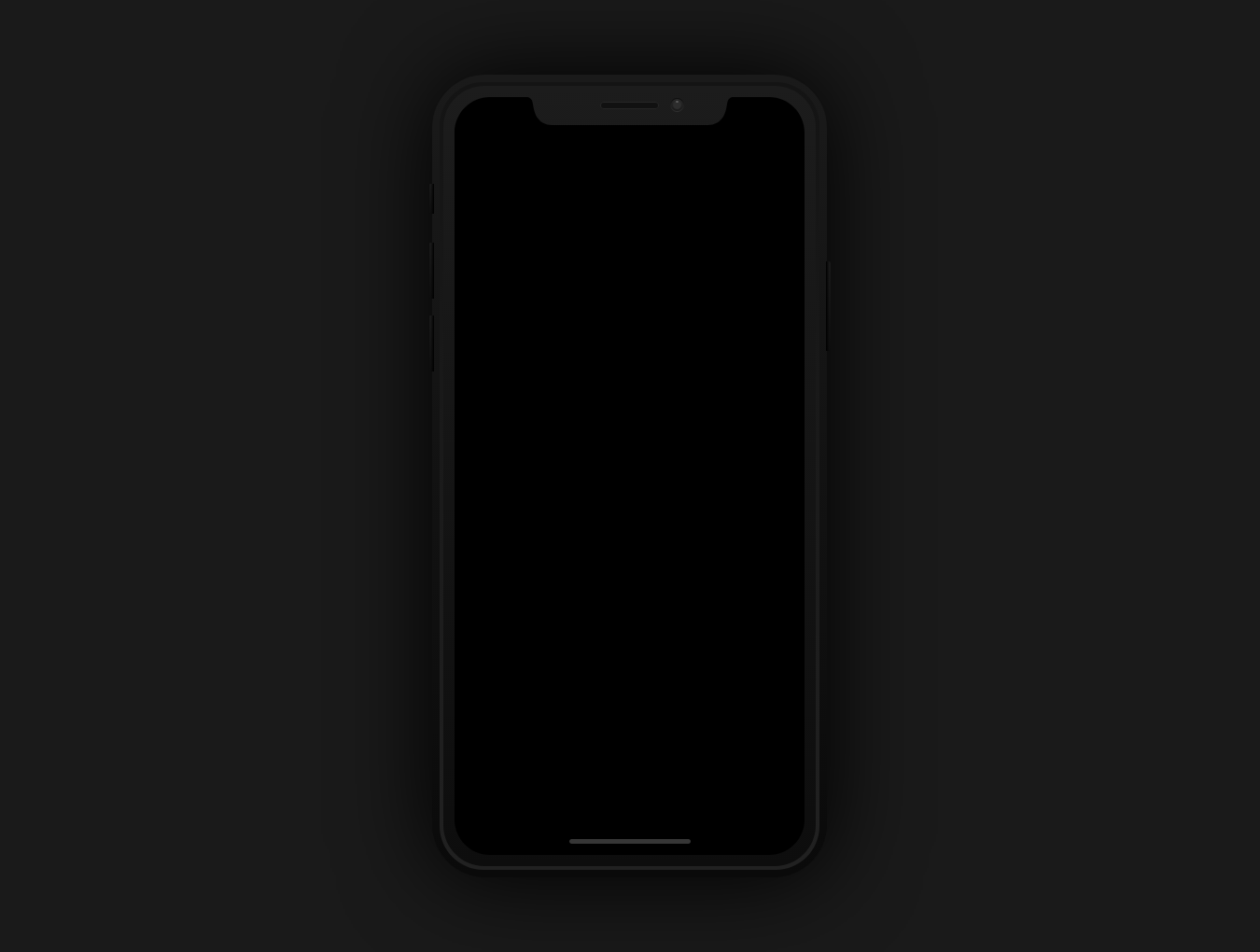 iPhoneX手机贴图PSD模板Dark & Lig