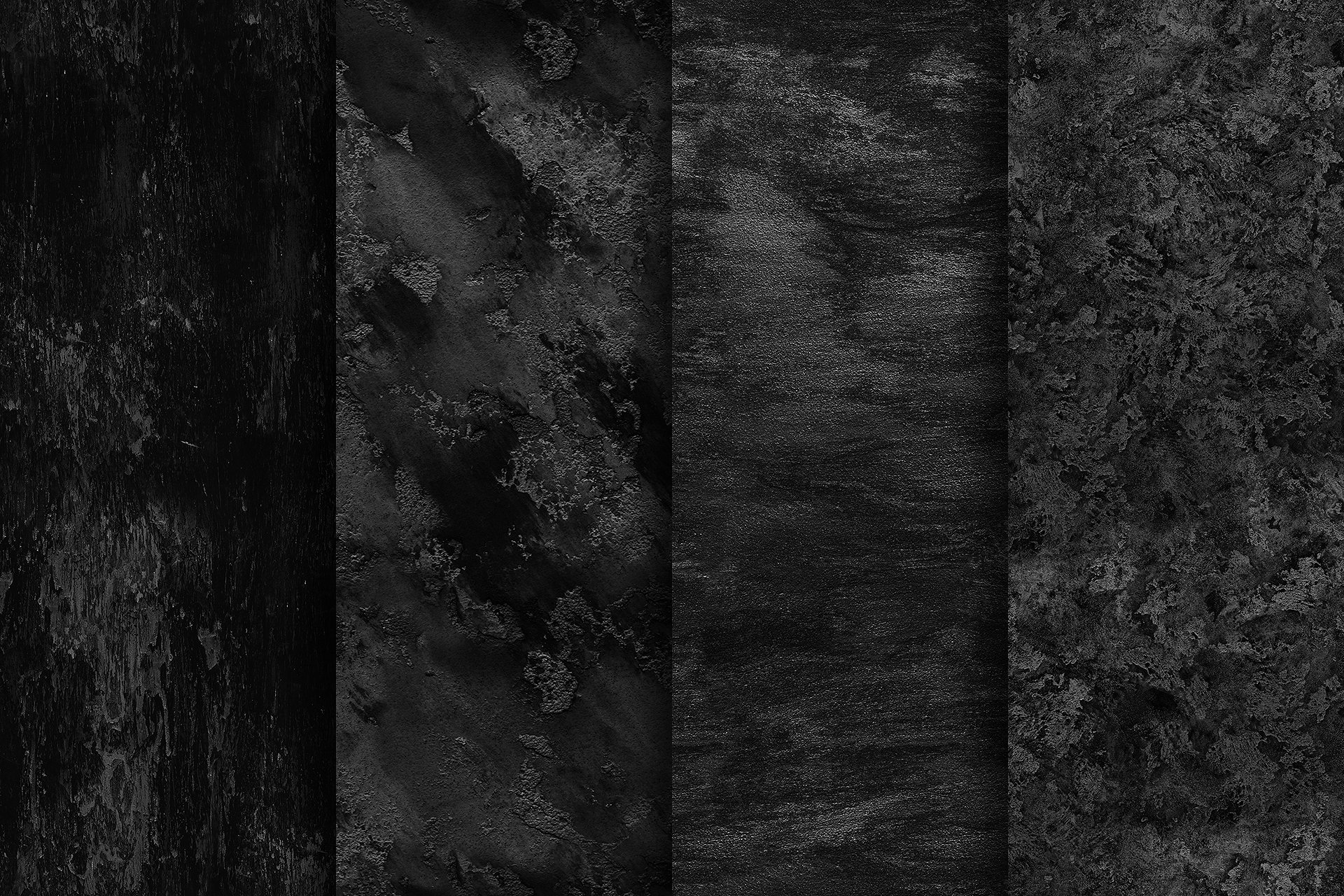 20 Seamless Black Textures 一批黑