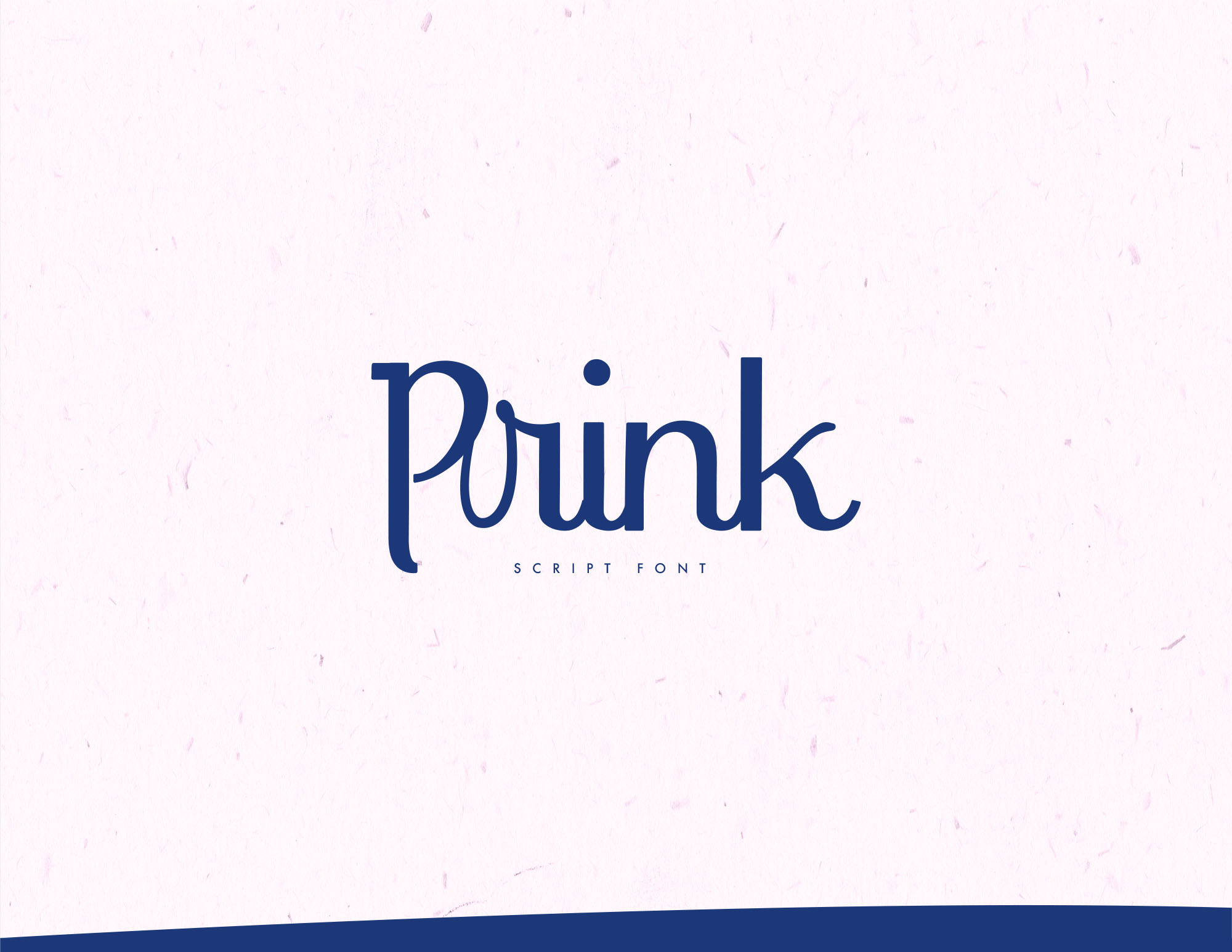 Prink Script Typeface 一款充满活力的手