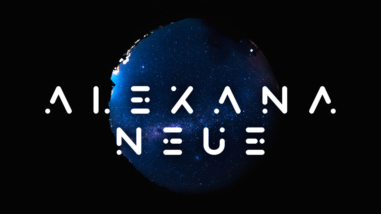 Alexana Neue Typeface 一款抽象的字体