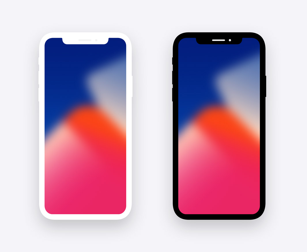 iPhoneX Minimal & Flat Moc