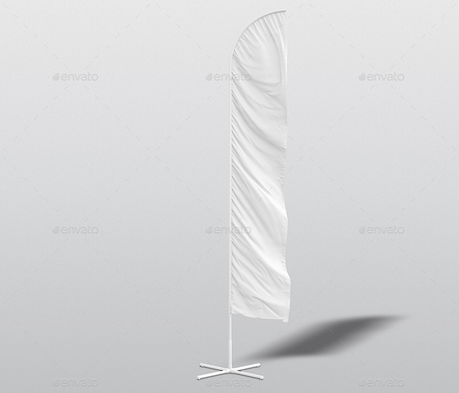 3D Feather Flags / Bow / Sail