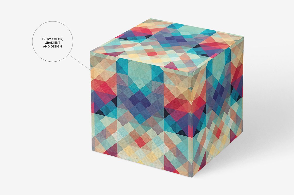 Note Cube Mockup Set CreativeM