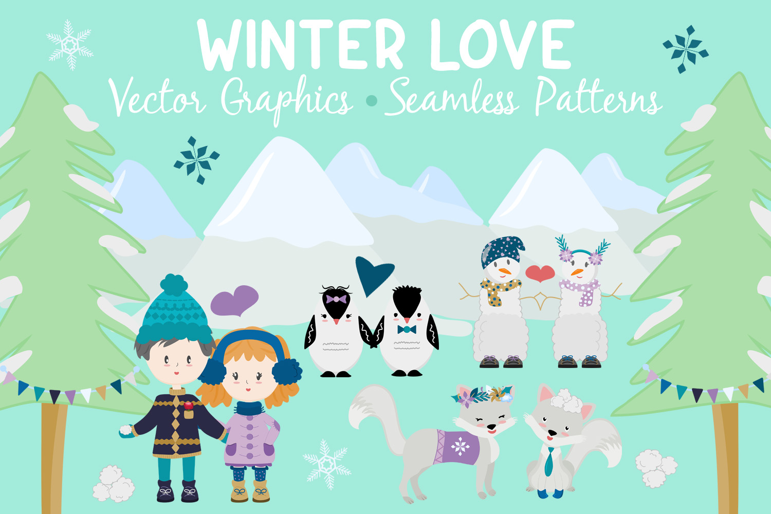 Winter Love - Graphics and Pat