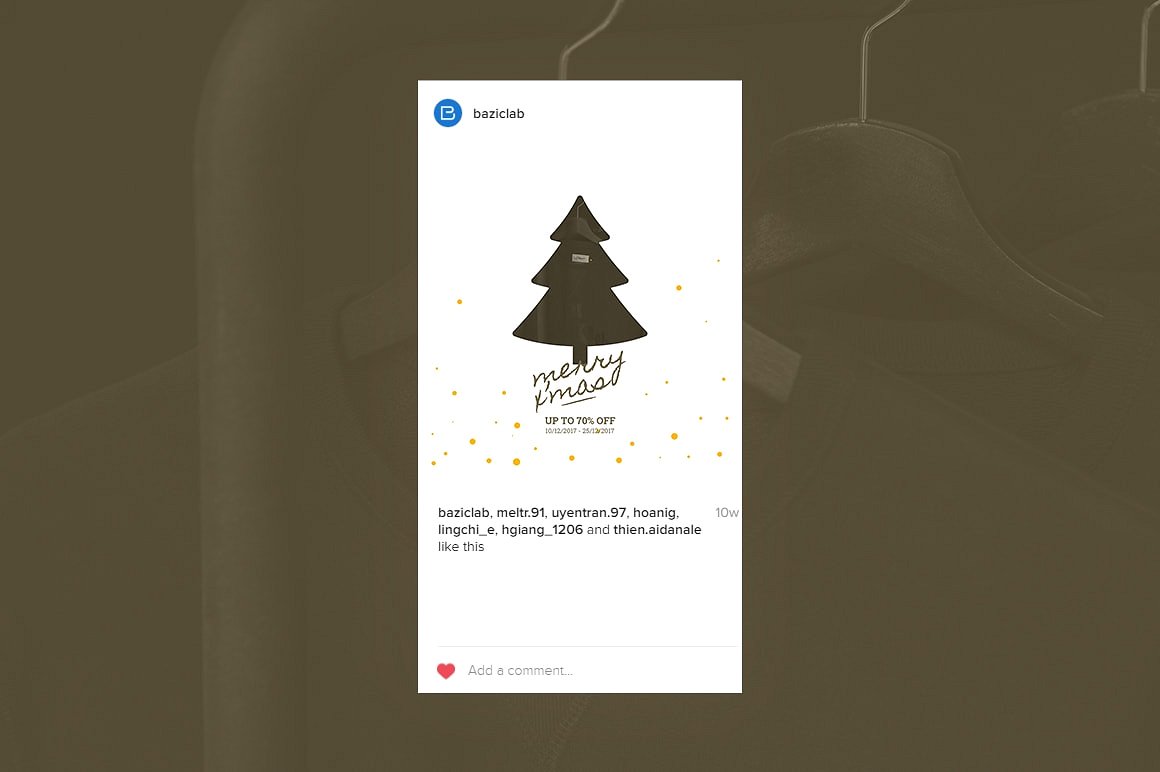 Holiday Vintage Social Media P