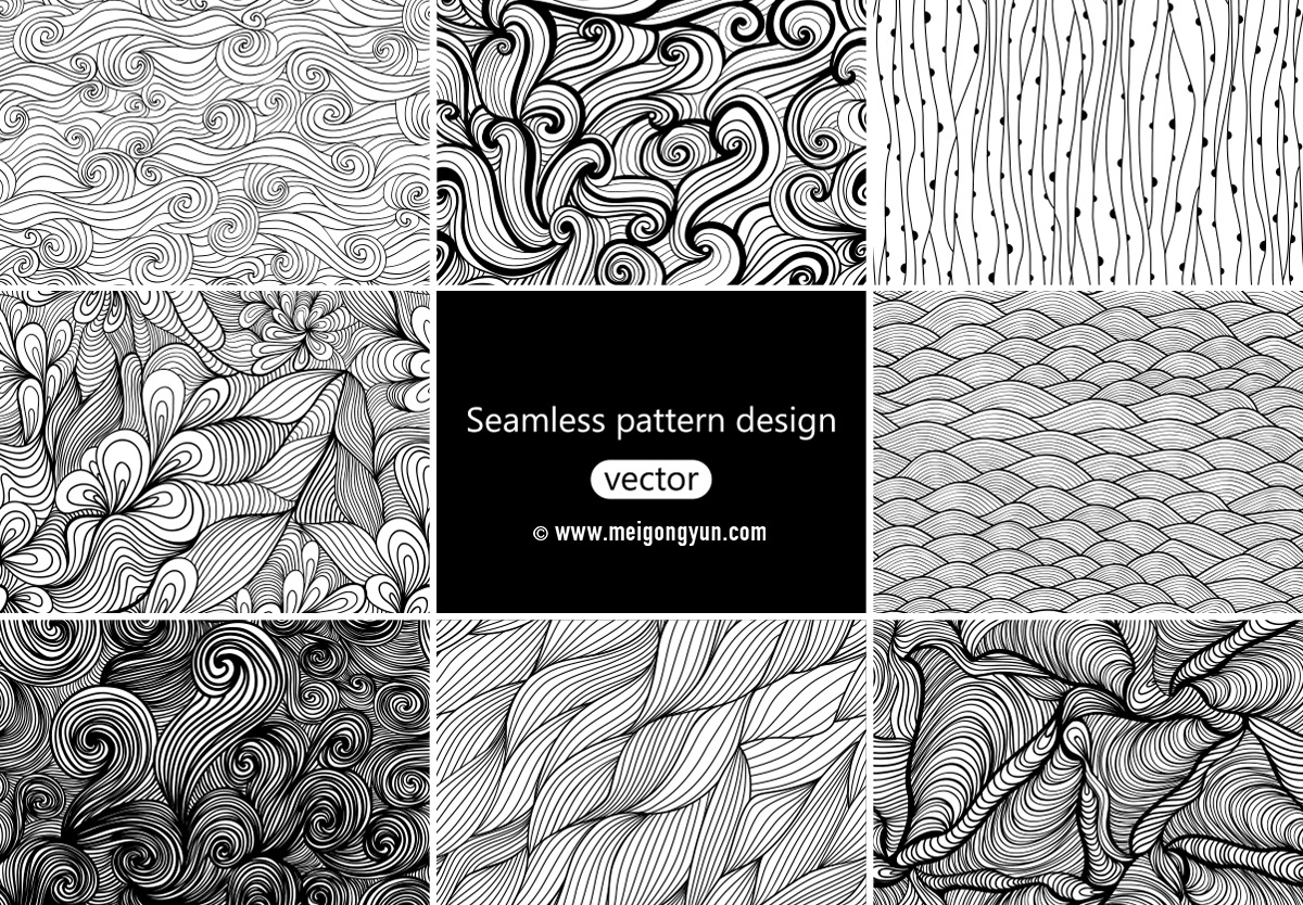 图案纹理设计元素Pattern Texture