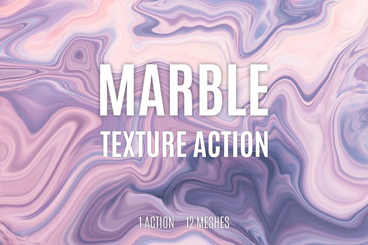大理石纹理特效速成动作 Marble Texture Act