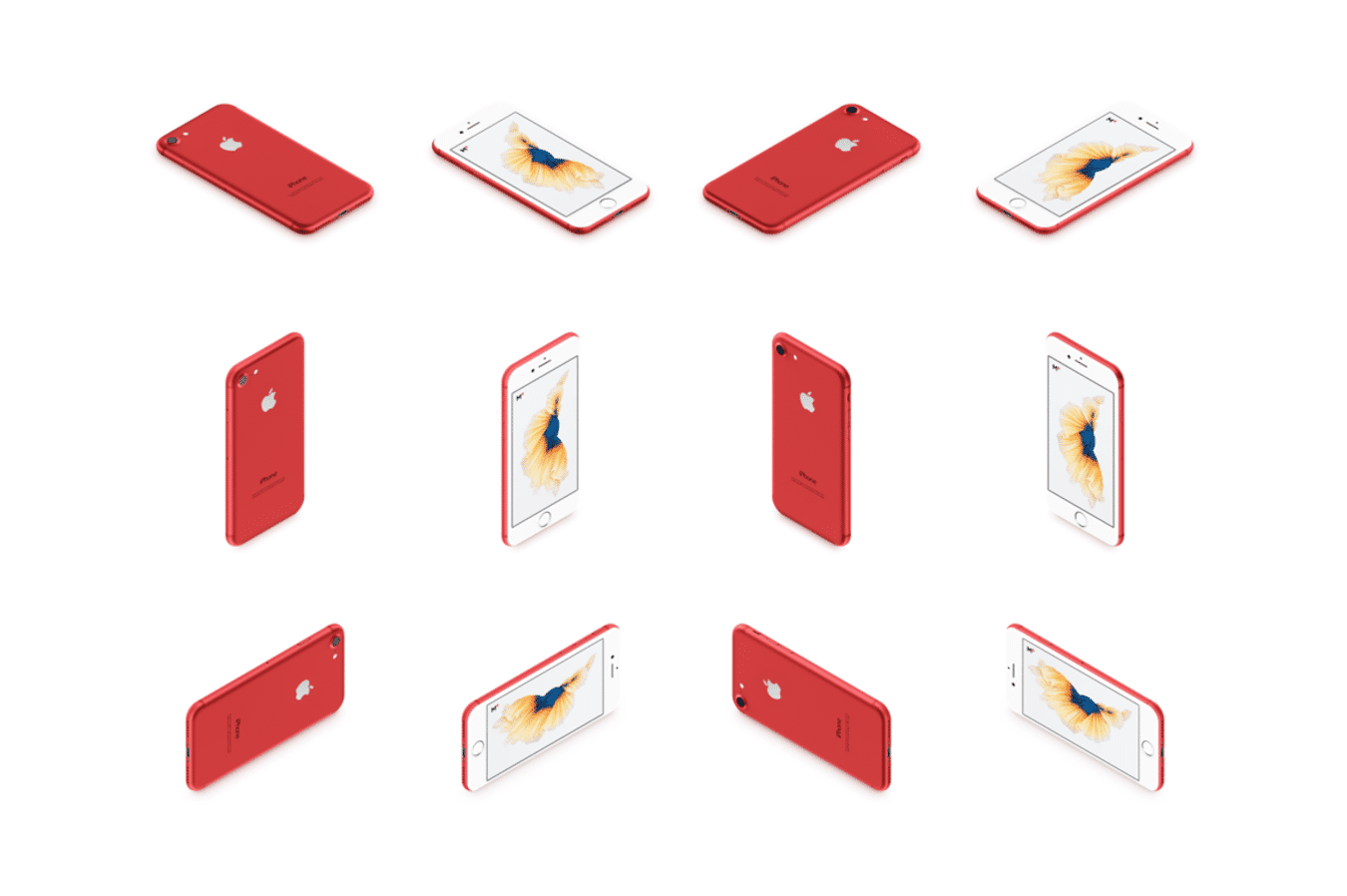 72 isometric iPhone 7