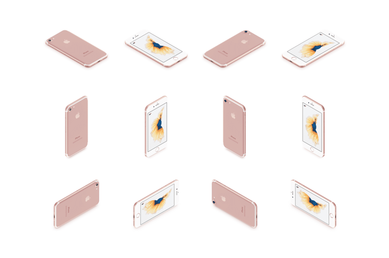 72 isometric iPhone 7