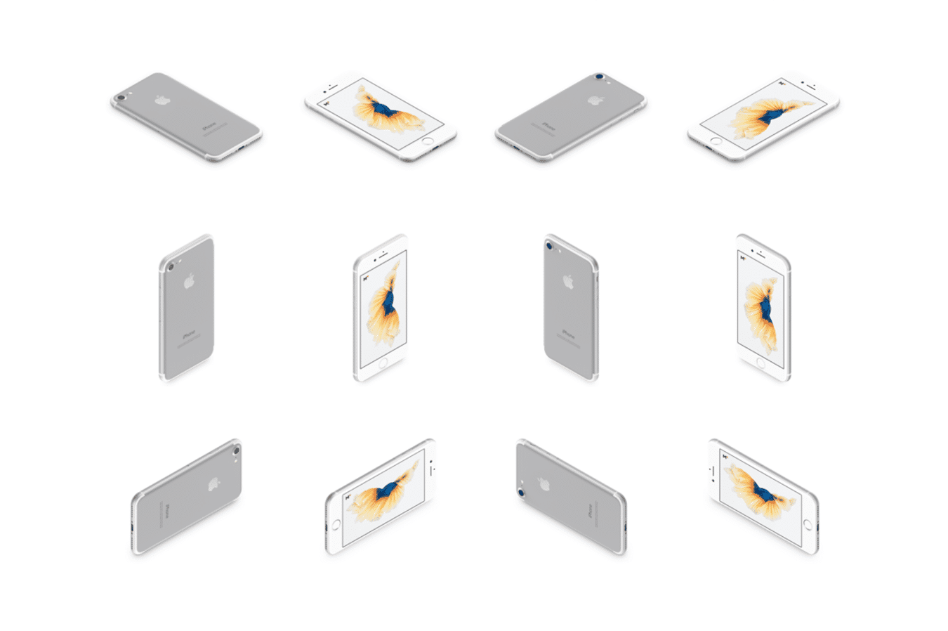 72 isometric iPhone 7