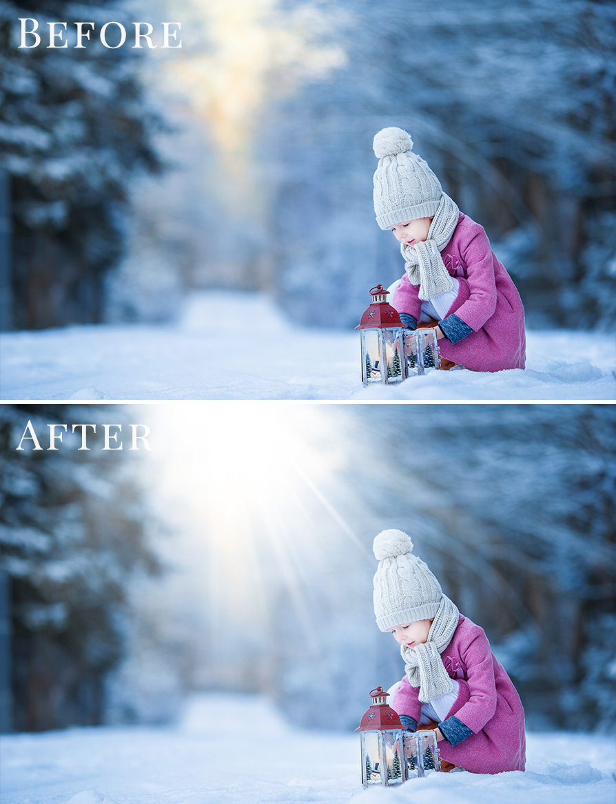 冬季照片环境光/阳光效果高清素材 Winter Lights