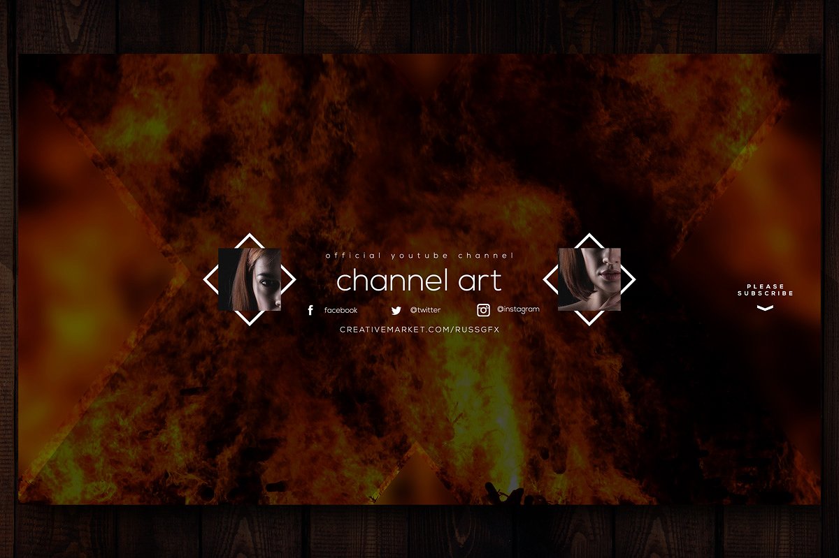 10 Youtube Channel Art Banners