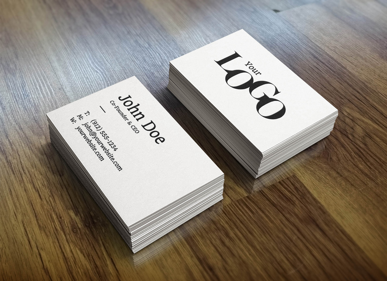 Business Cards Mockup 商务名片设计贴图