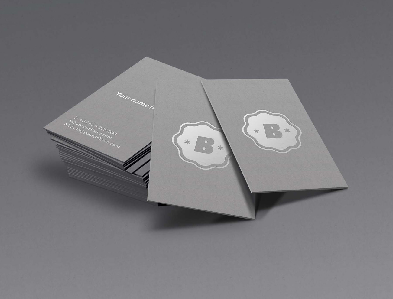 Business Cards Mockup 商务名片设计贴图