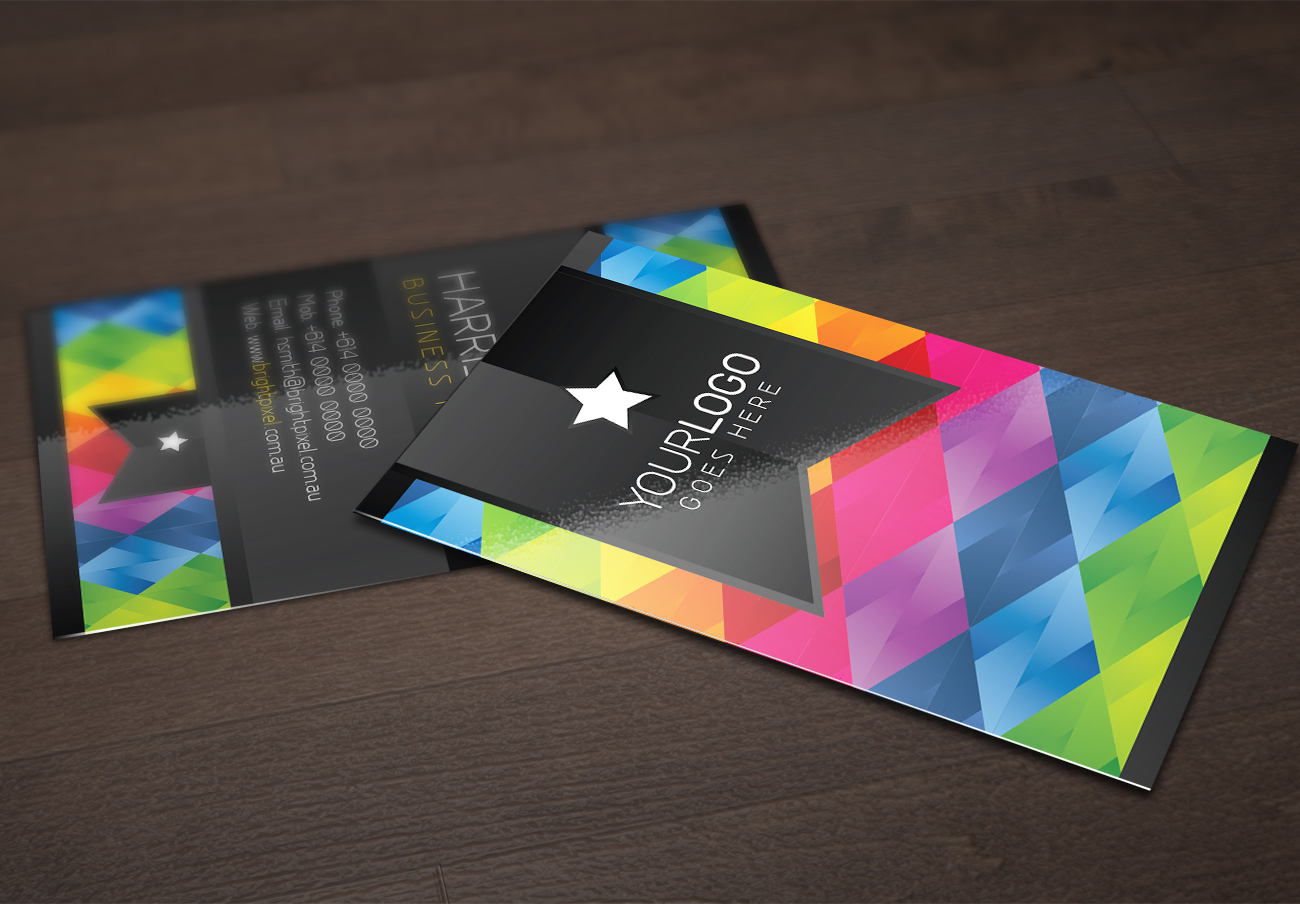 Business Cards Mockup 商务名片设计贴图