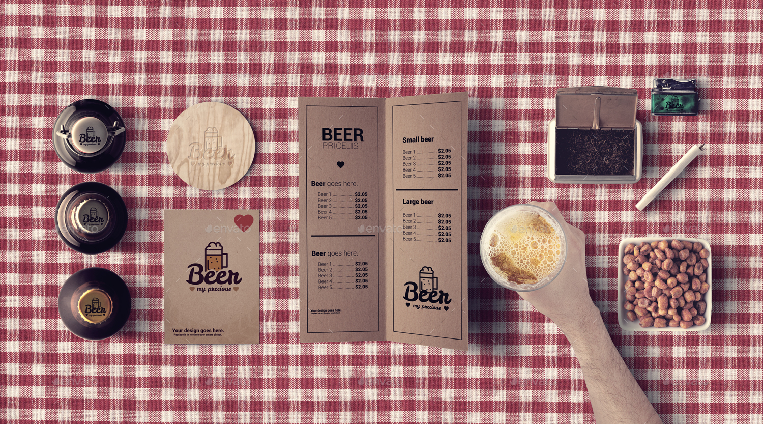 啤酒酒吧品牌VI提案Beer & Bar Mocku