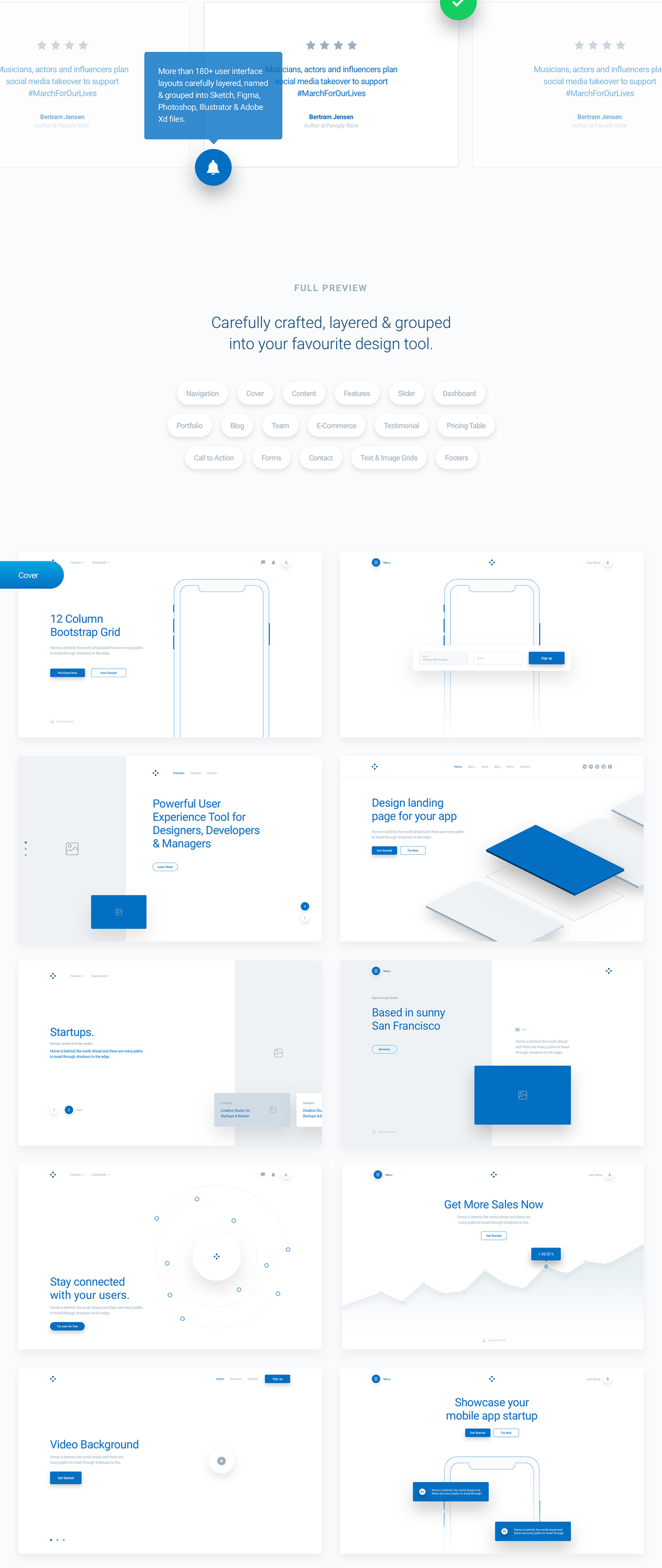 WeDot Wireframe UI Kit