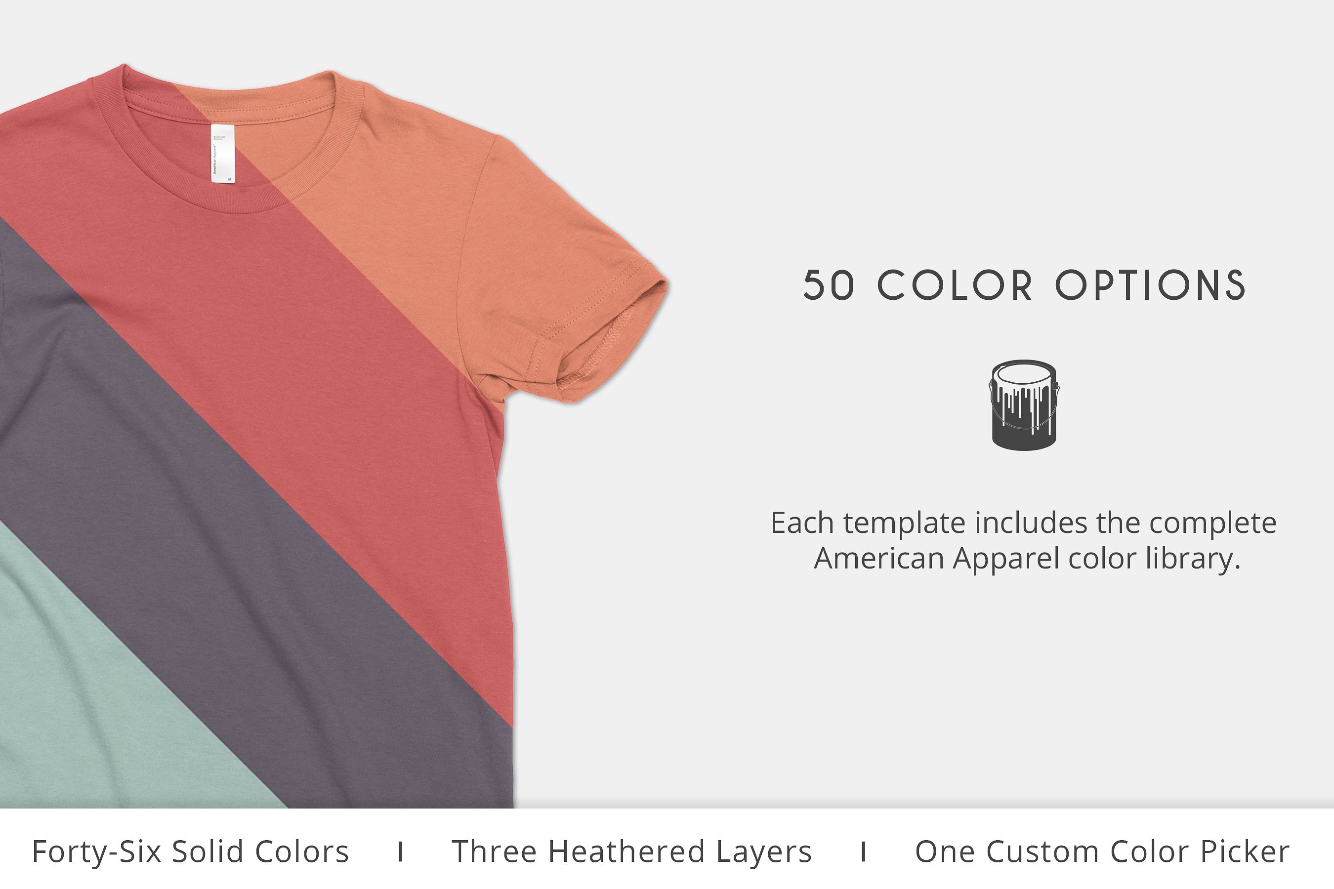 美国女式T恤4K高清服饰贴图展示样机模版 American