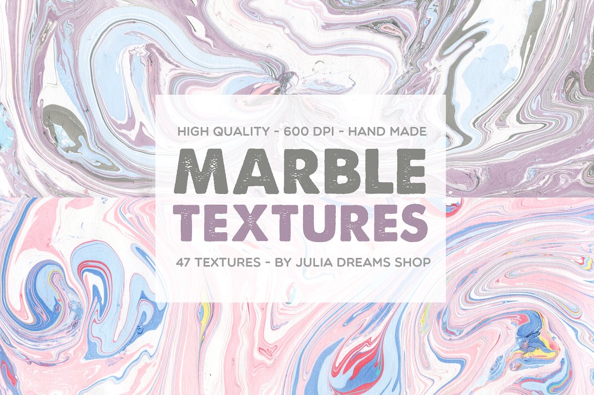 油彩纹理设计素材Marble Textures Pro #7