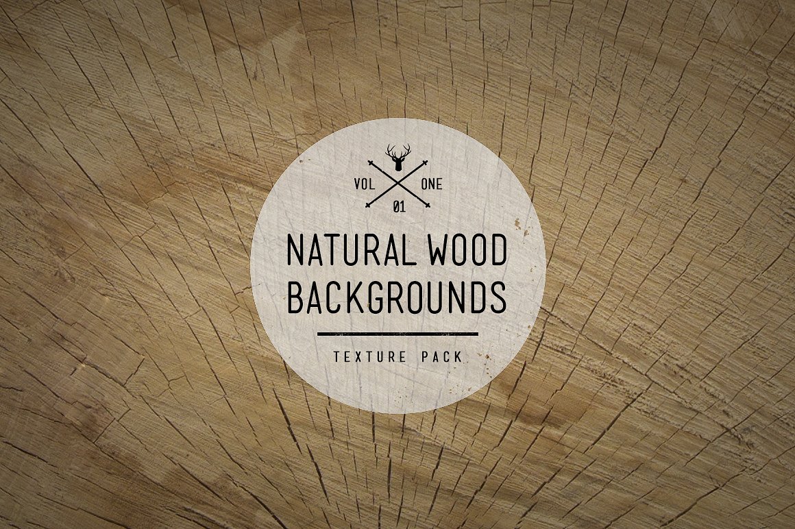 复古木头设计素材Natural Wood Texture P