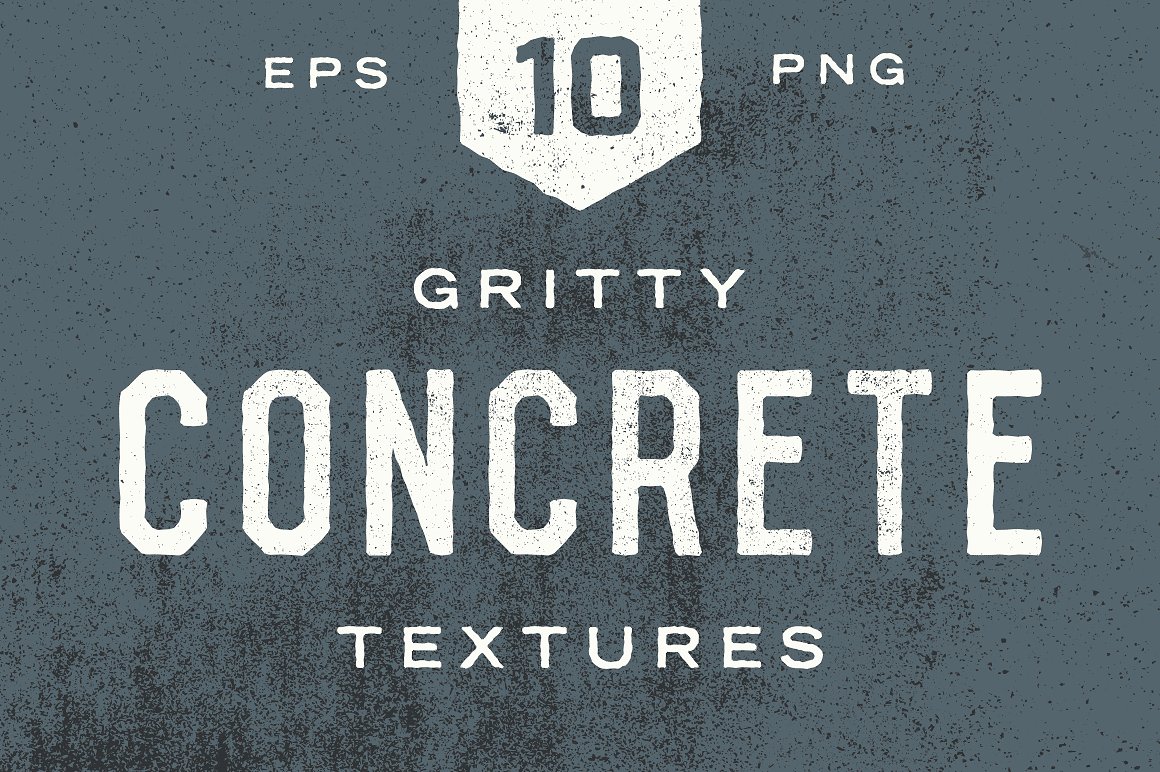 复古纹理设计素材Gritty Concrete Textur