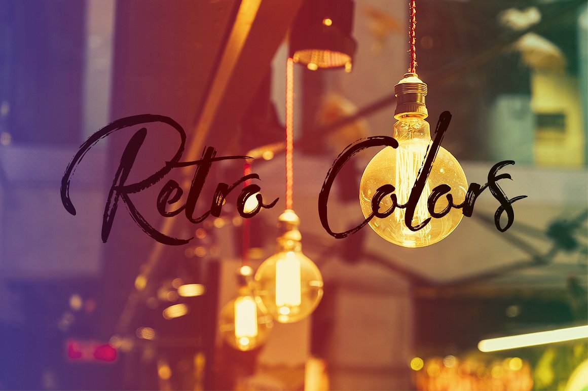 复古色彩渐变Retro Colors Gradients #