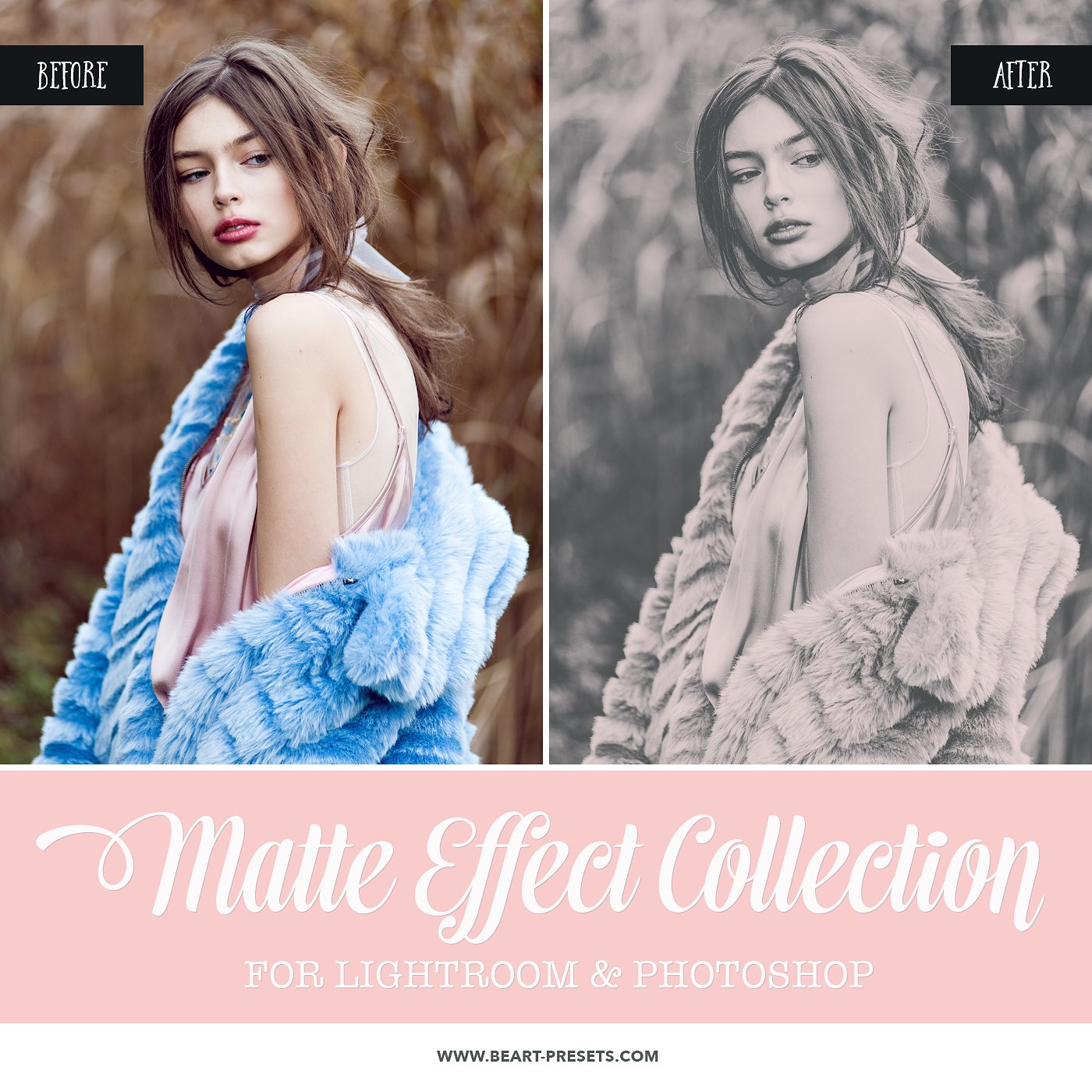 Matte Photoshop actions -amp;