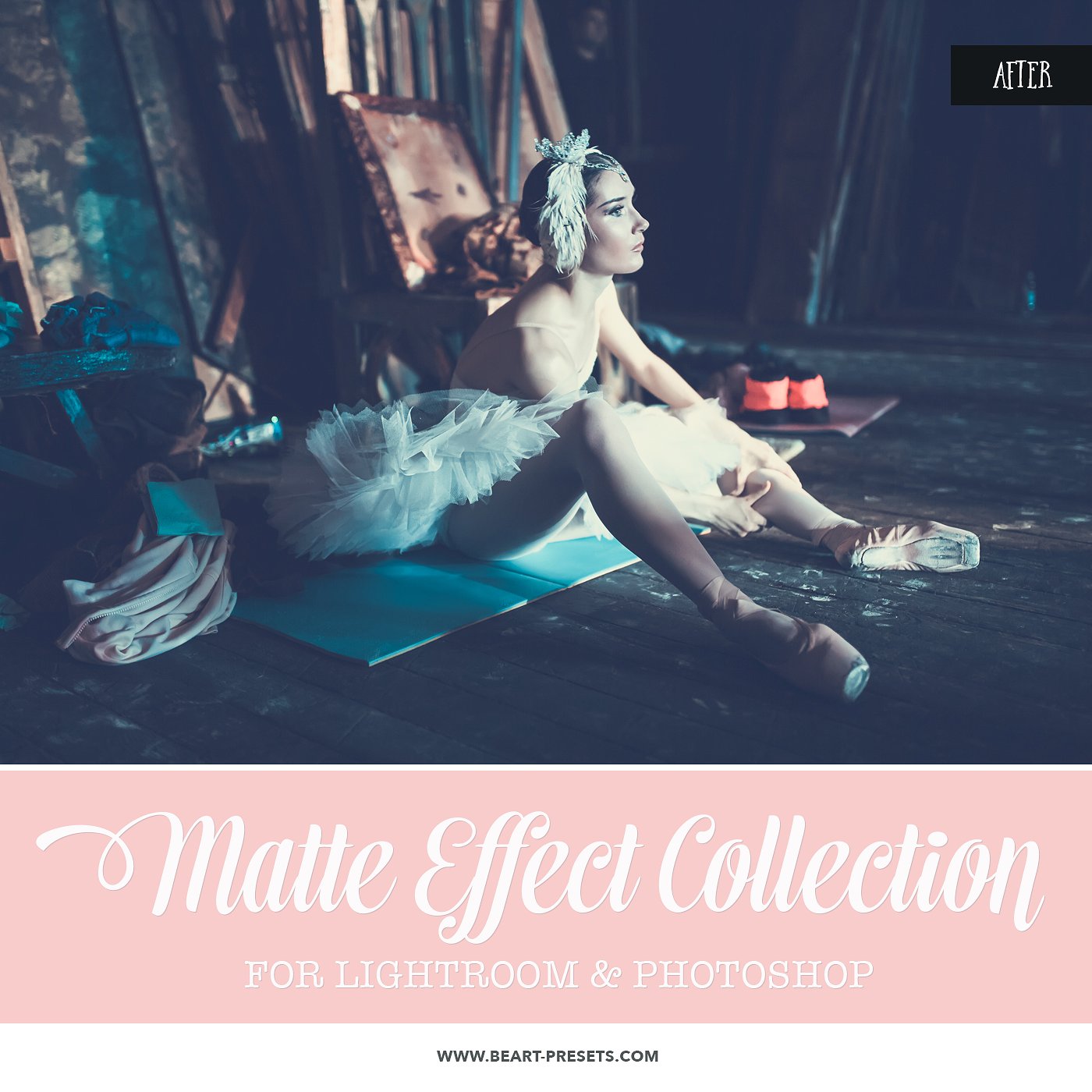 Matte Photoshop actions -amp;