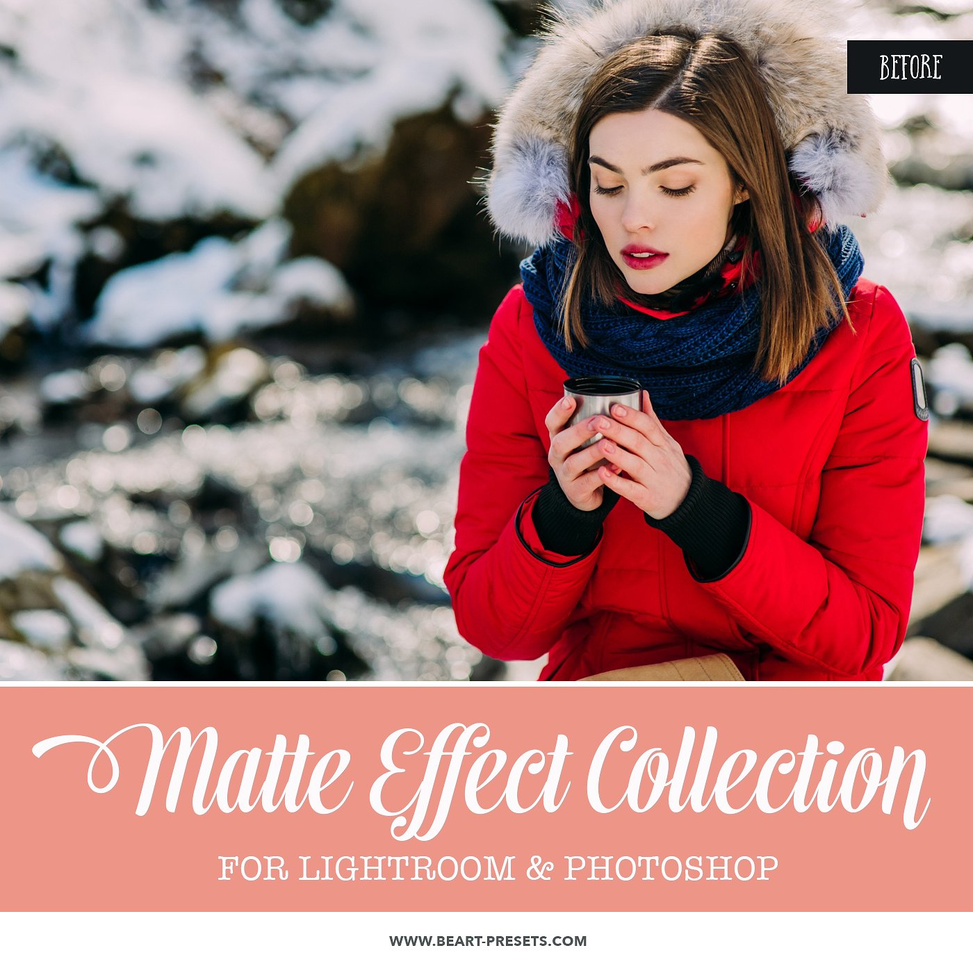 Matte Photoshop actions -amp;