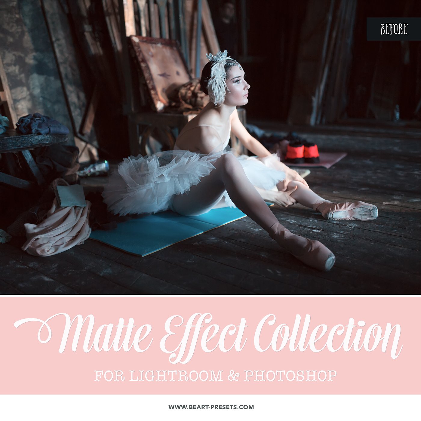 Matte Photoshop actions -amp;