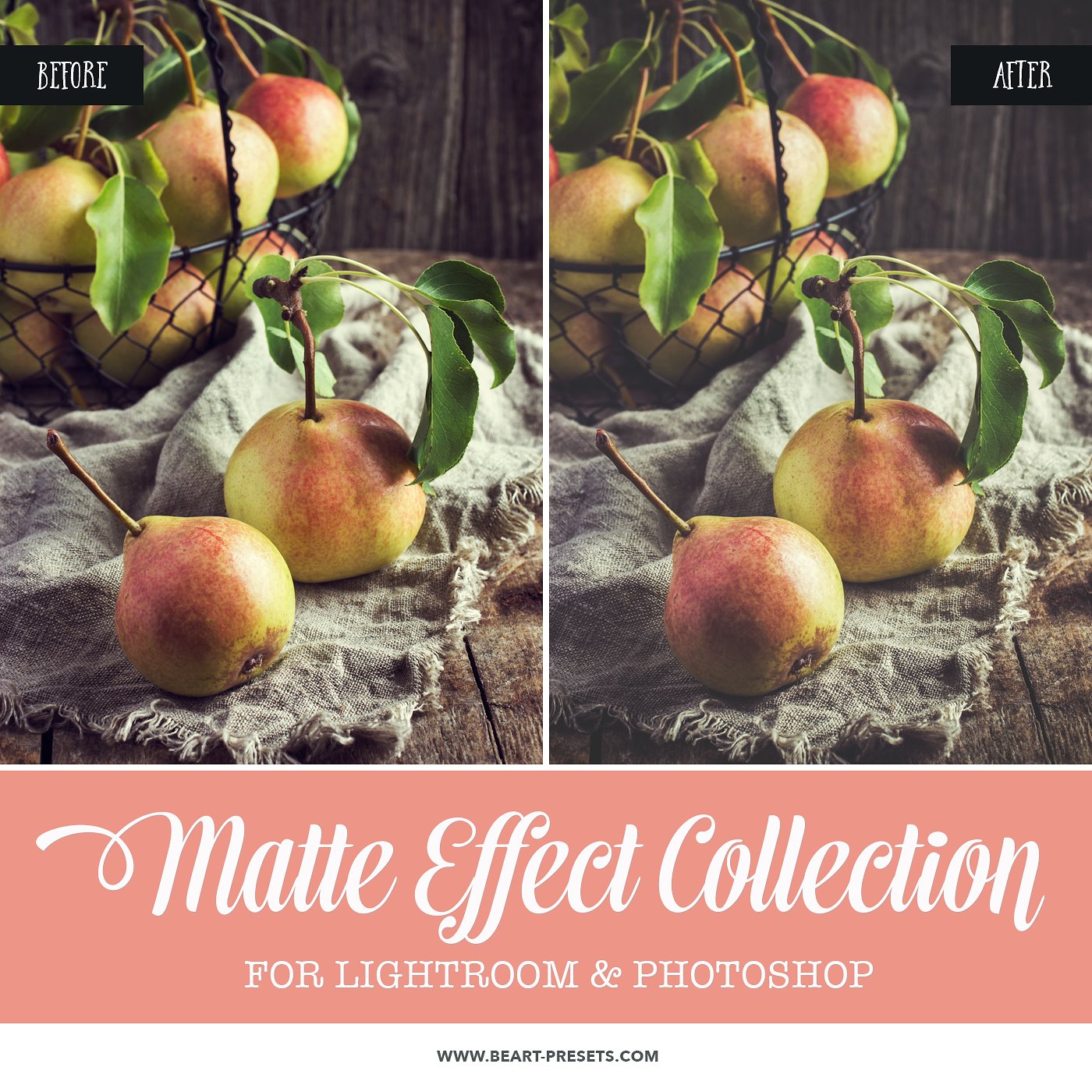 Matte Photoshop actions -amp;