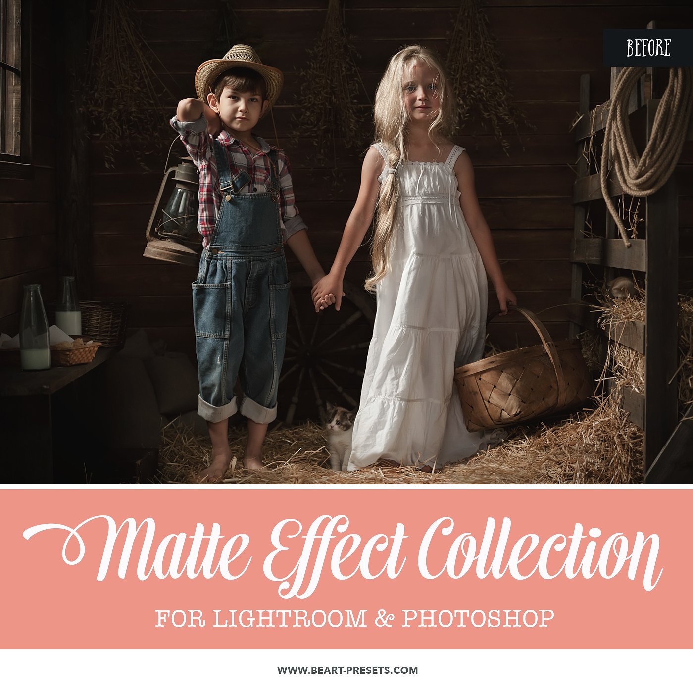 Matte Photoshop actions -amp;